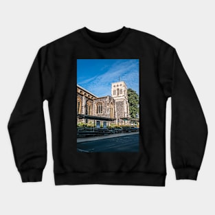 City centre church Crewneck Sweatshirt